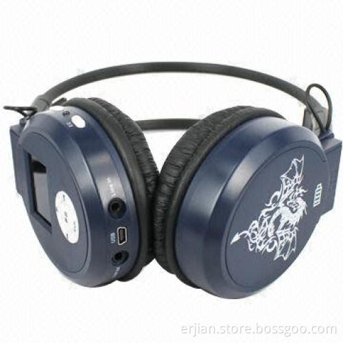 MP3 Headphones with SD Card Slot, FM Radio